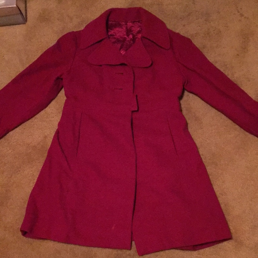 Vintage red coat